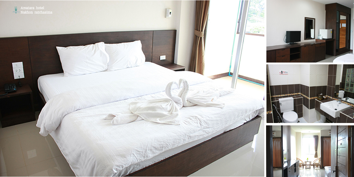ห้องเตียงเดี่ยววิวปราสาทหินพิมาย
